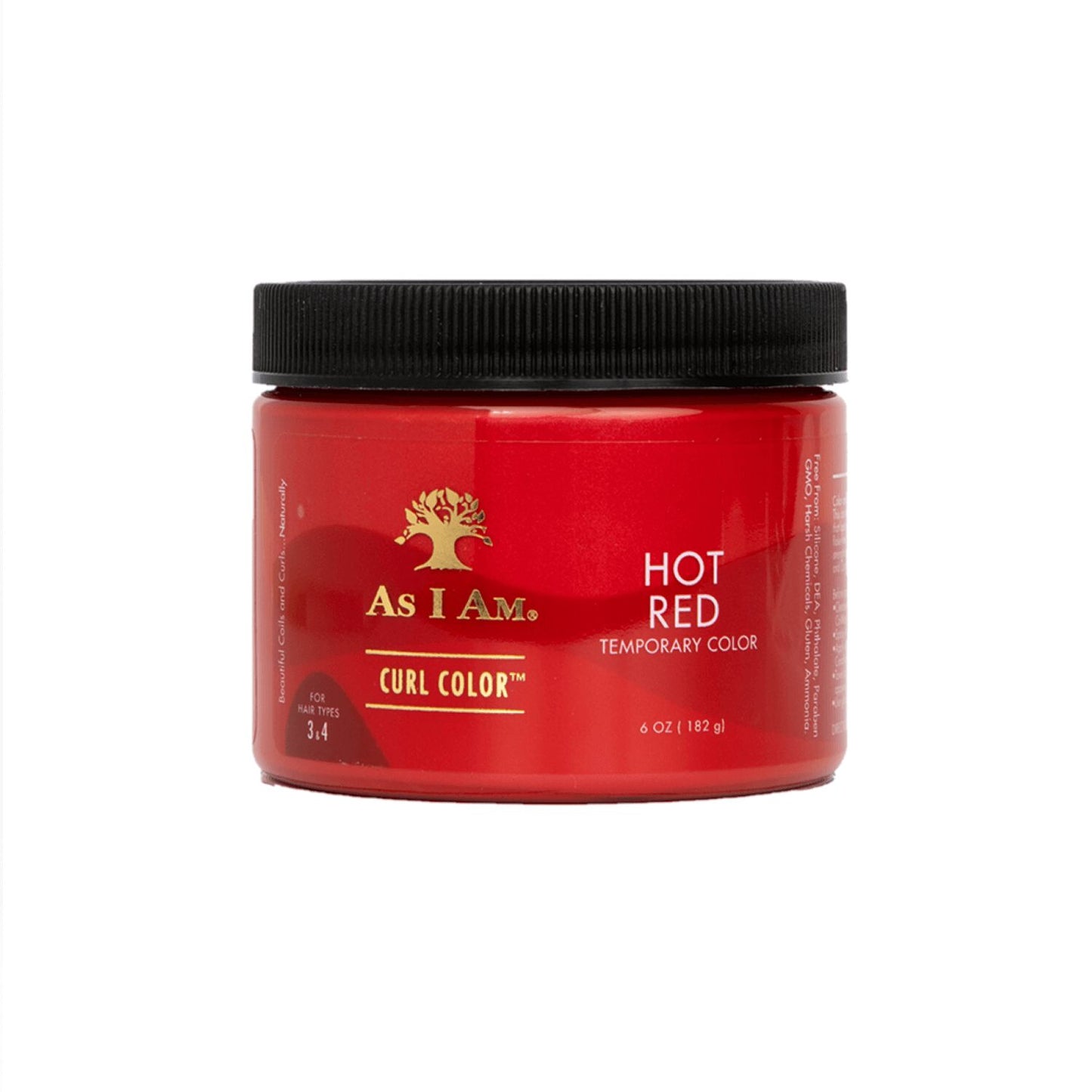 As I Am Curl Color Temporary Hair Color - Hot Red