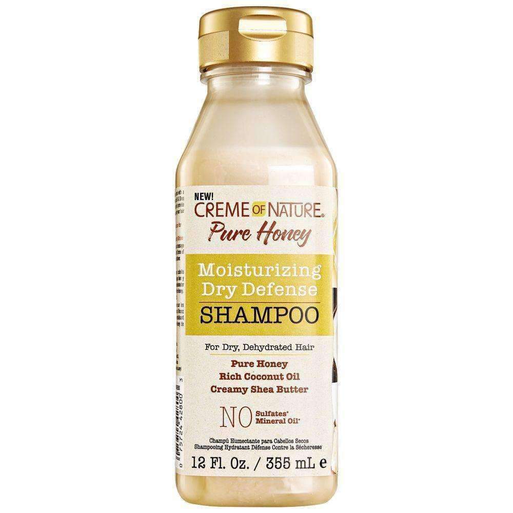 Creme Of Nature Pure Honey Moisturizing Dry Defense Shampoo - Beautiful Black Hair