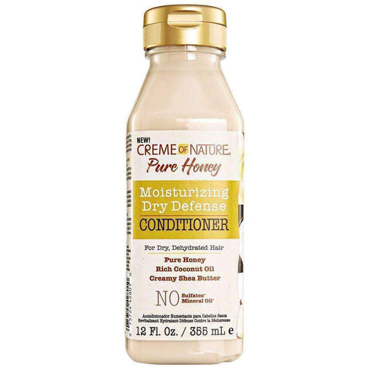 Creme Of Nature Pure Honey Moisturizing Dry Defense Conditioner - Beautiful Black Hair