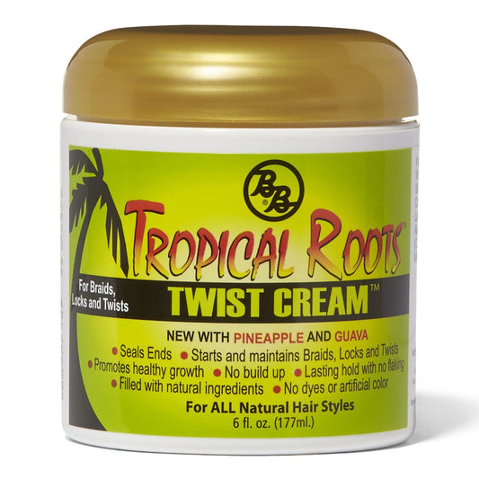 Bronner Brothers Tropical Roots Twist Cream - Beautiful Black Hair