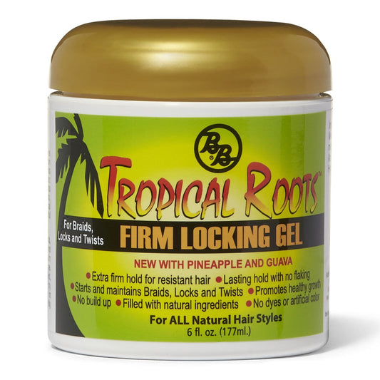 Bronner Brothers Tropical Roots Firm Locking Gel - Beautiful Black Hair