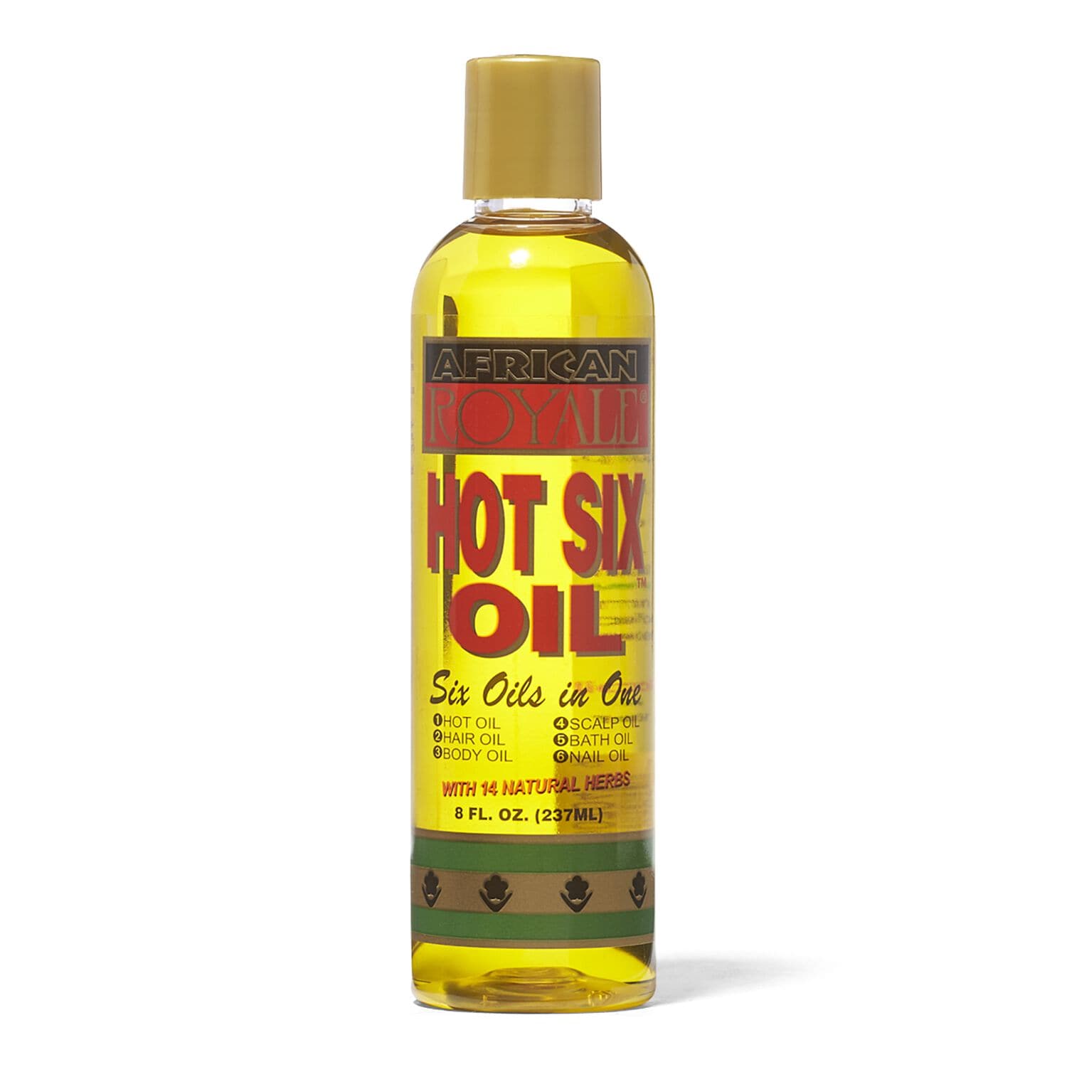 African Royale Hot Six Oil - Beautiful Black Hair