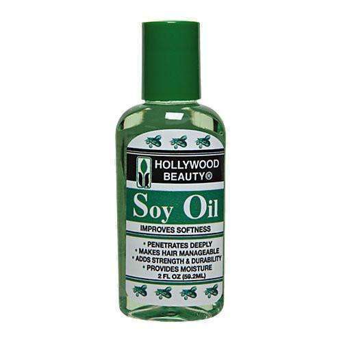 Hollywood Beauty Soy Oil - Beautiful Black Hair
