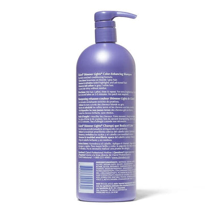 Clairol Professional Shimmer Lights Purple Shampoo for Blonde & Silver Hair 31.5oz