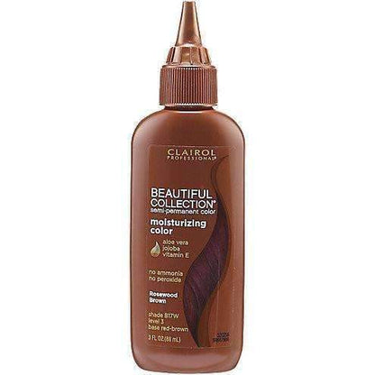 Beautiful Collection Semi-Permanent Haircolor B17W Rosewood Brown - Deluxe Beauty Supply