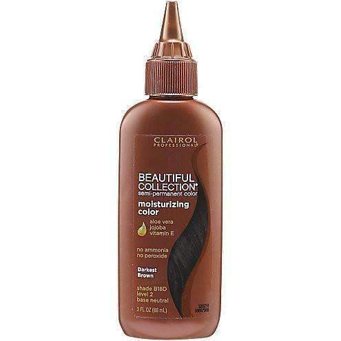 Beautiful Collection Semi-Permanent Haircolor 18D Darkest Brown - Beautiful Black Hair