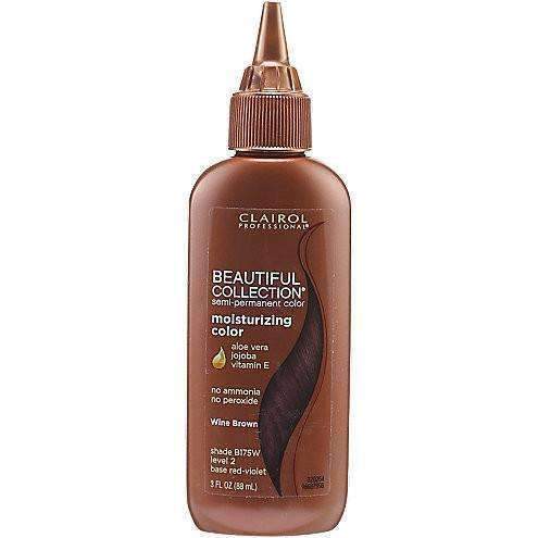 Beautiful Collection Semi-Permanent Haircolor 175W Wine Brown - Beautiful Black Hair