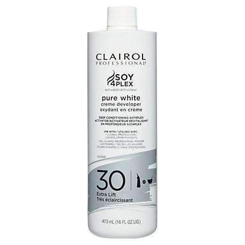 Clairol Professional Pure White Cream Developer Volume 30 - Beautiful Black Hair