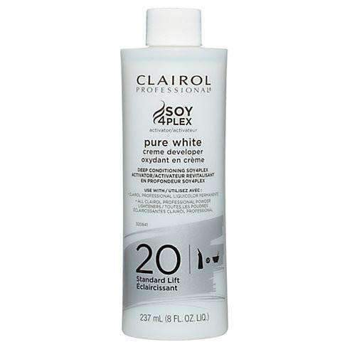 Clairol Professional Pure White Cream Developer Volume 20 - Beautiful Black Hair