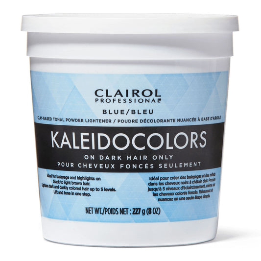 Clairol Professional Kaleidocolors Blue Powder Lightener - Beautiful Black Hair