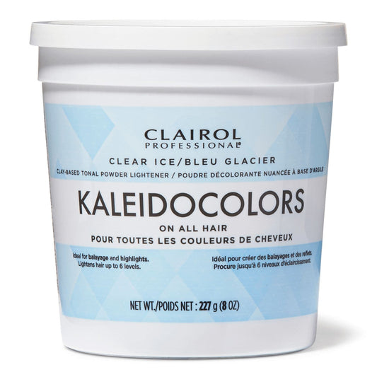 Clairol Professional Kaleidocolors Clear Ice Powder Lightener - Beautiful Black Hair