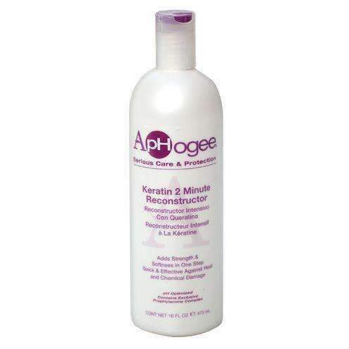 ApHogee Keratin 2 Minute Reconstructor 16oz - Beautiful Black Hair