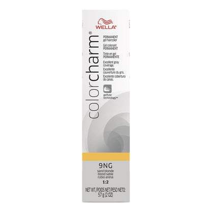 Wella Color Charm Gel Permanent Hair Color - 9NG Sand Blonde