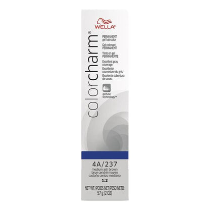 Wella Color Charm Gel Permanent Hair Color - 4A/237 Medium Ash Brown