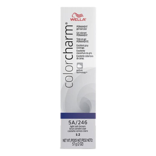 Wella Color Charm Gel Permanent Hair Color - 5A/246 Light Ash Brown