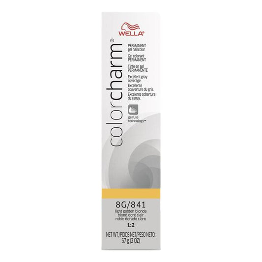 Wella Color Charm Gel Permanent Hair Color - 8G/841 Light Golden Blonde