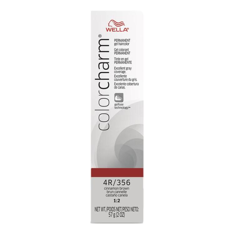 Wella Color Charm Gel Permanent Hair Color - 4R/356 Cinnamon Brown