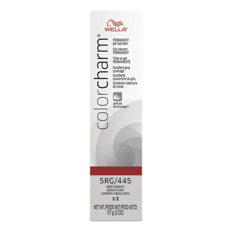 Wella Color Charm Gel Permanent Hair Color - 5RG/445 Light Auburn