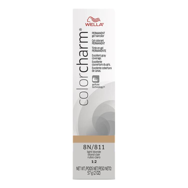 Wella Color Charm Gel Permanent Hair Color - 8N/811 Light Blonde