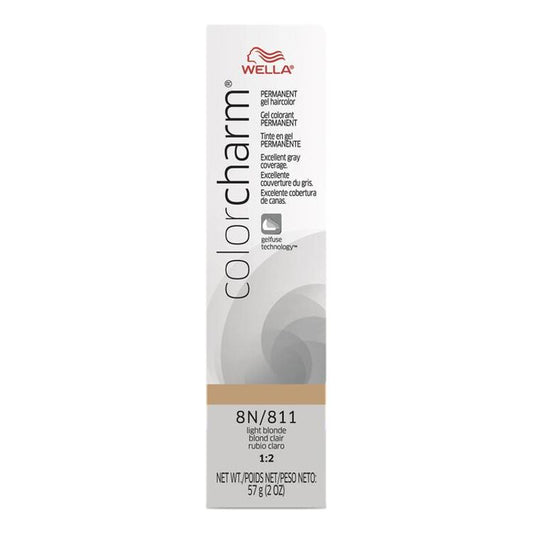 Wella Color Charm Gel Permanent Hair Color - 8N/811 Light Blonde