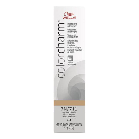 Wella Color Charm Gel Permanent Hair Color - 7N/711 Medium Blonde