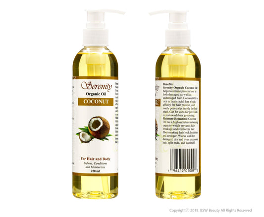 SERENITY COCONUT OIL - Beautiful Black Hair