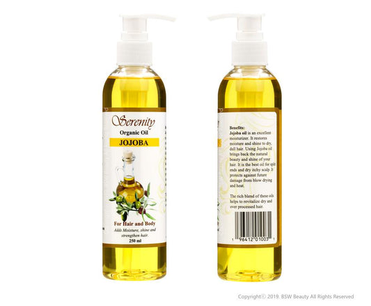 SERENITY ORGANIC JOJOBA FOR HAIR AND BODY - Beautiful Black Hair