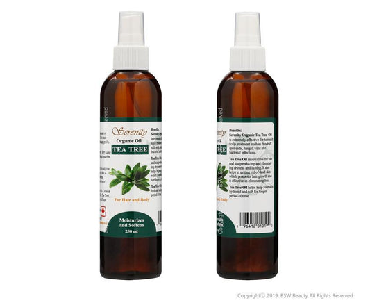 SERENITY ORGANIC TEA TREE FOR HAIR AND BODY - Beautiful Black Hair