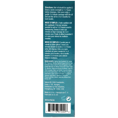 Difeel Peppermint Scalp Care Premium Hair Oil 2.5oz