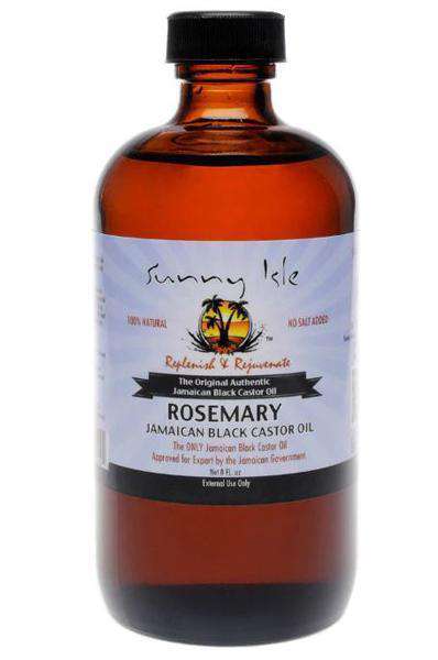 Sunny Isle Rosemary Jamaican Black Castor Oil 8oz - Beautiful Black Hair