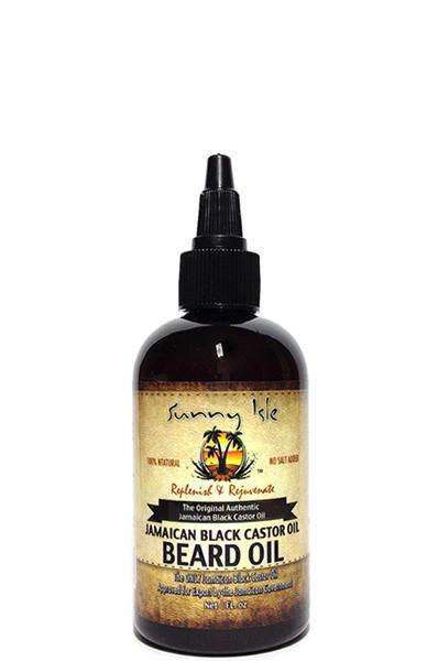 Sunny Isle Jamaican Black Castor Oil Beard Oil 2oz - Beautiful Black Hair