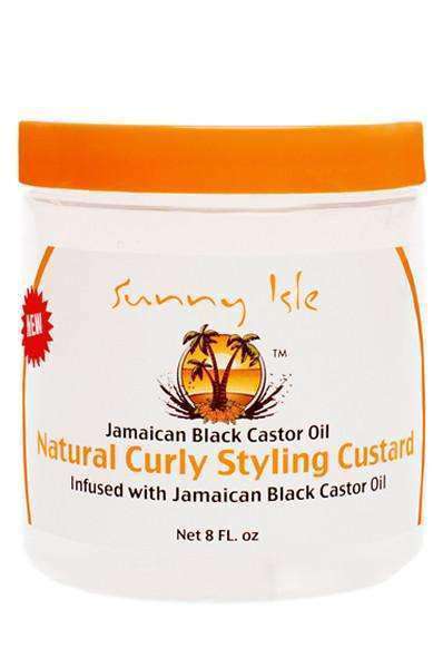 Sunny Isle Jamaican Black Castor Oil Natural Curly Styling Custard - Beautiful Black Hair