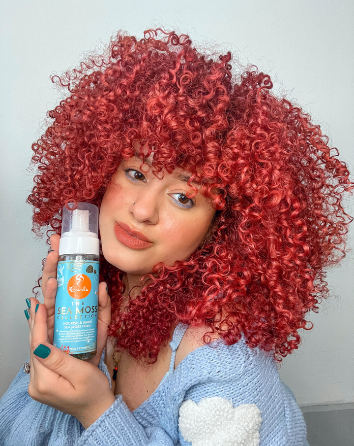 Curls Nourish & Shine Sea Moss Foam 5.75oz