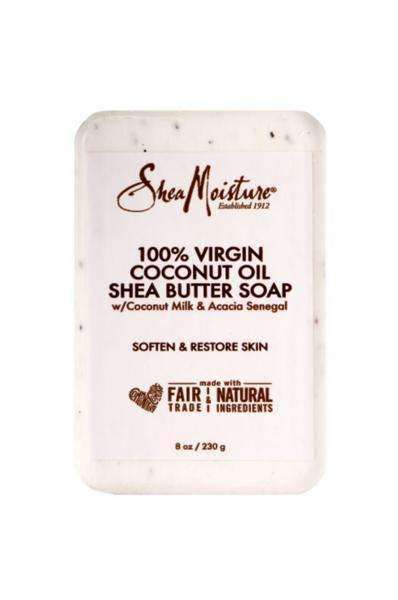 Shea Moisture 100% Virgin Coconut Oil Shea Butter Soap - Beautiful Black Hair