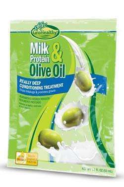 Sofn'free Milk Protein & Olive Oil Conditioning Treatment Packette - Beautiful Black Hair