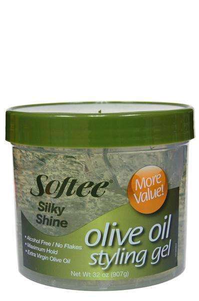 Softee Olive Oil Styling Gel 32oz - Beautiful Black Hair
