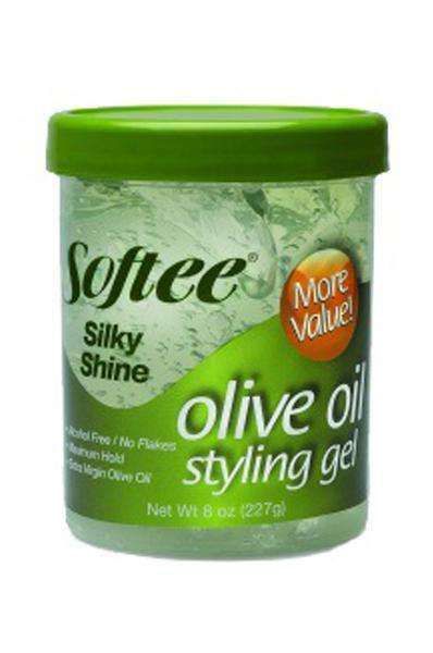 Softee Olive Oil Styling Gel 16oz - Beautiful Black Hair