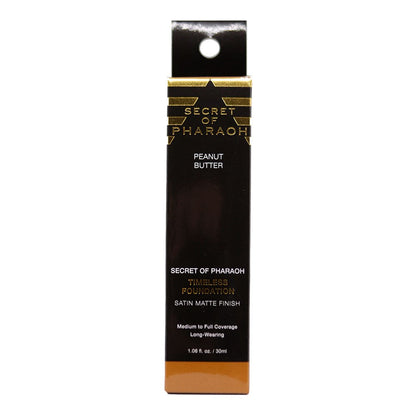 Secret of Pharaoh Timeless Foundation Satin Matte Finish - Peanut Butter
