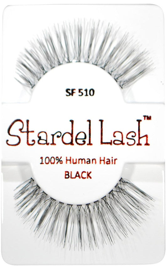 Stardel Lash 100% Human Hair Lashes - SF 510 Black