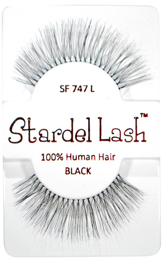 Stardel Lash 100% Human Hair Lashes - SF 747 L Black