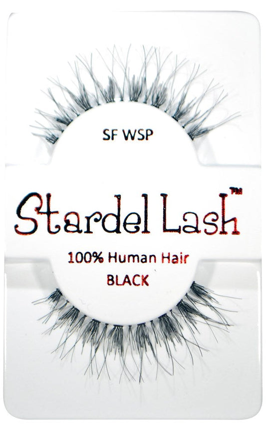 Stardel Lash 100% Human Hair Lashes - SF WSP Black