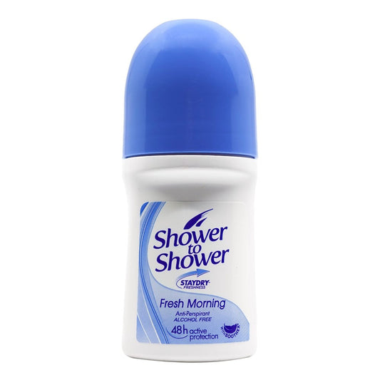 Shower To Shower Women's Roll On Deodorant - Fresh Morning