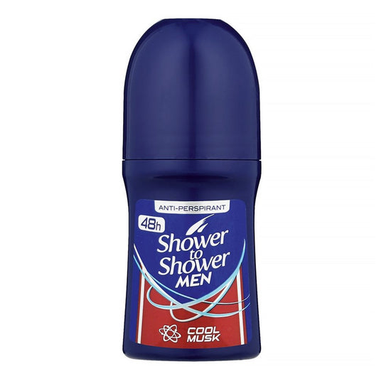 Shower To Shower Women's Roll On Deodorant - Cool Musk