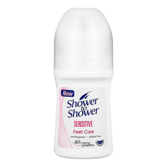 Shower To Shower Women's Roll On Deodorant - Sensitive
