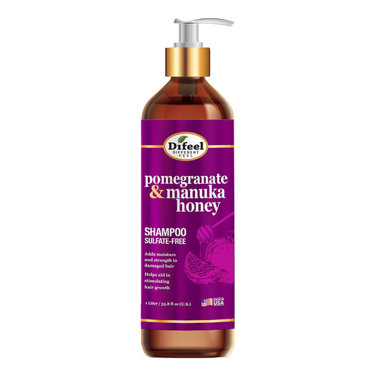 Difeel Pomegranate & Manuka Honey Sulfate Free Shampoo 33.8oz