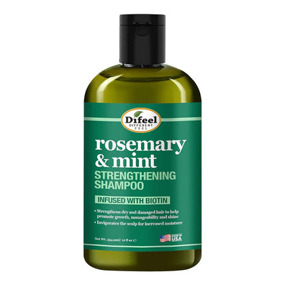 Difeel Rosemary & Mint Strengthening Shampoo 12oz