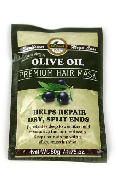 Sunflower Difeel Premium Hair Mask - Oilve Oil - Beautiful Black Hair