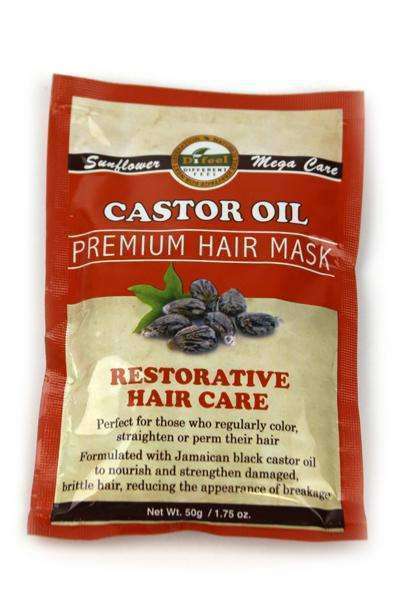 Sunflower Difeel Premium Hair Mask - Castor Oil - Beautiful Black Hair