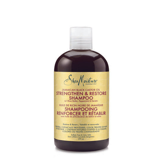Shea Moisture Jamaican Black Castor Oil Strengthen, Grow & Restore Shampoo - Beautiful Black Hair