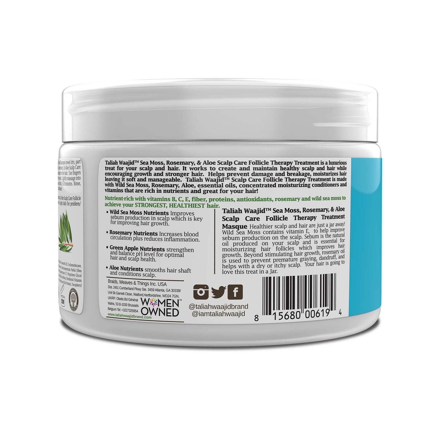 Taliah Waajid Scalp Care Follicle Therapy Treatment Masque - Dollar Deals